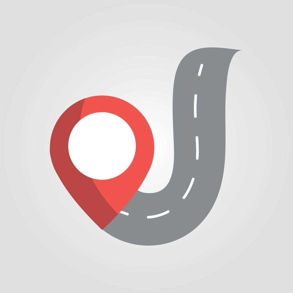 Location map icon, GPS pointer mark vector icon Adobe Illustrator Artwork