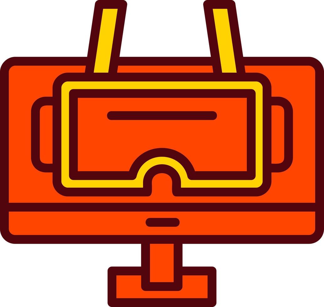 Virtual Reality Vector Icon