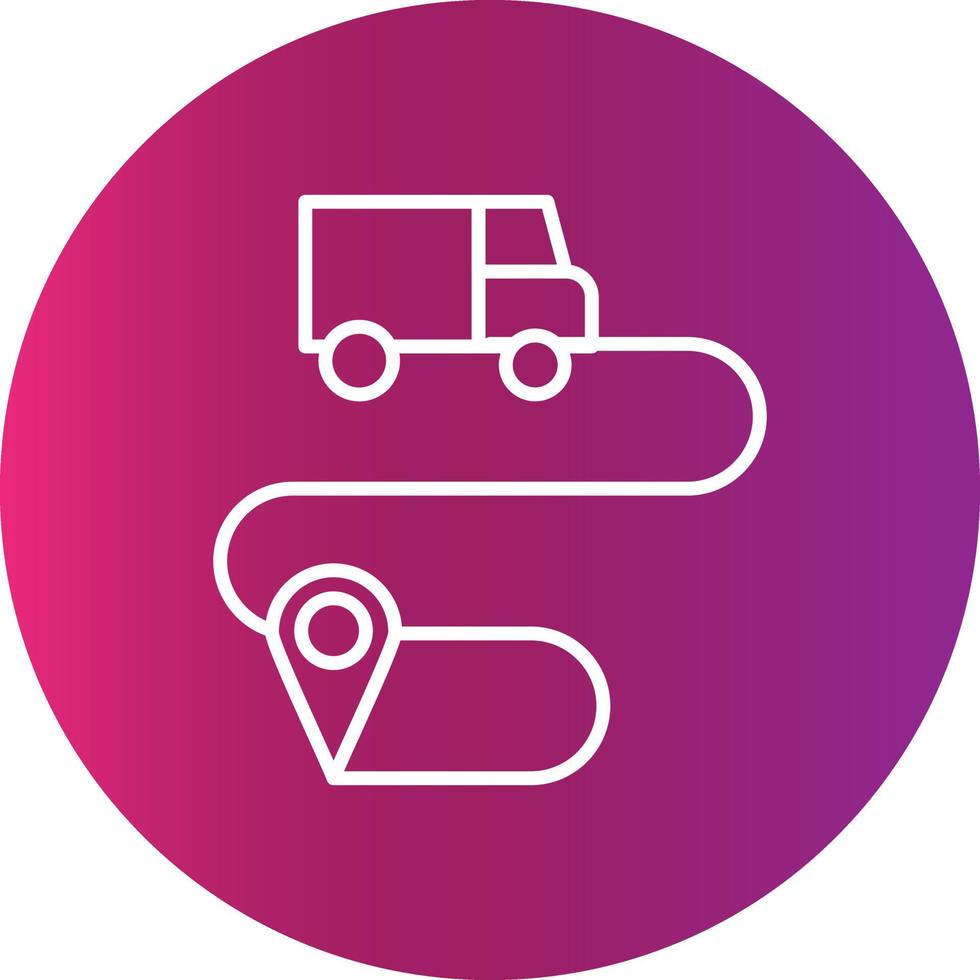 Service Logistics Creative Icon vector