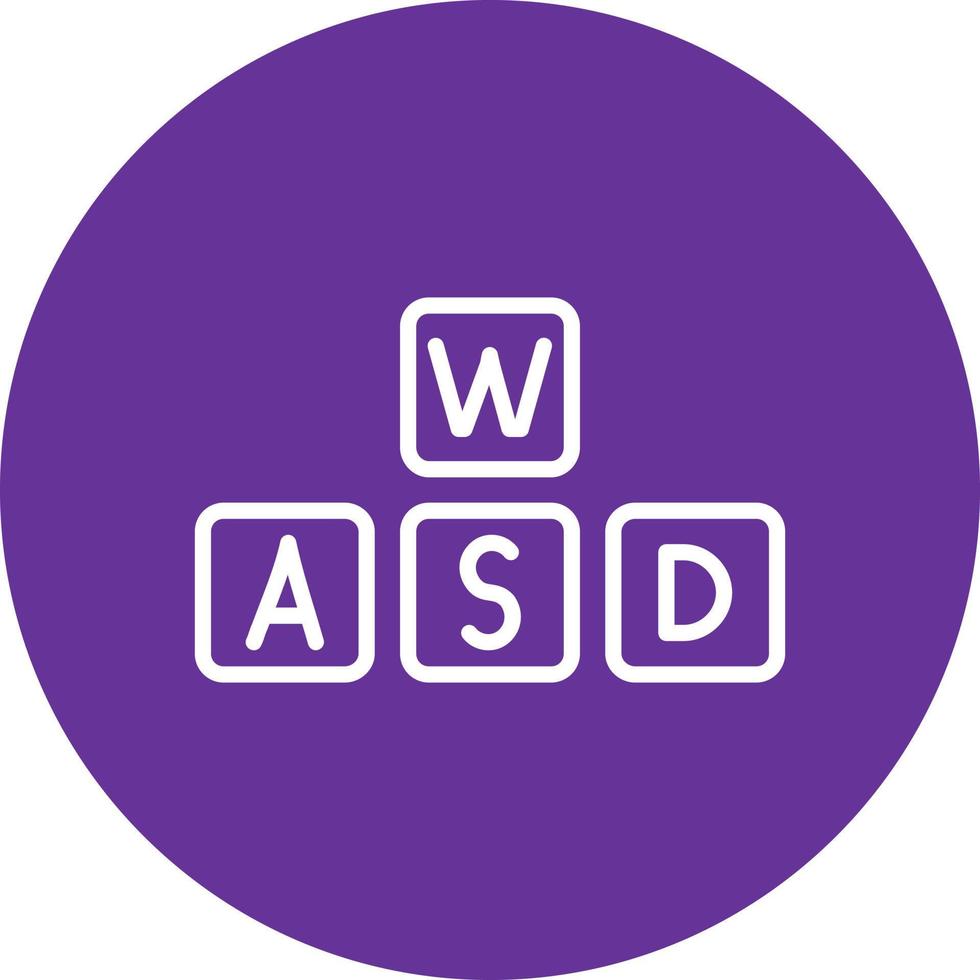 Wasd Vector Icon