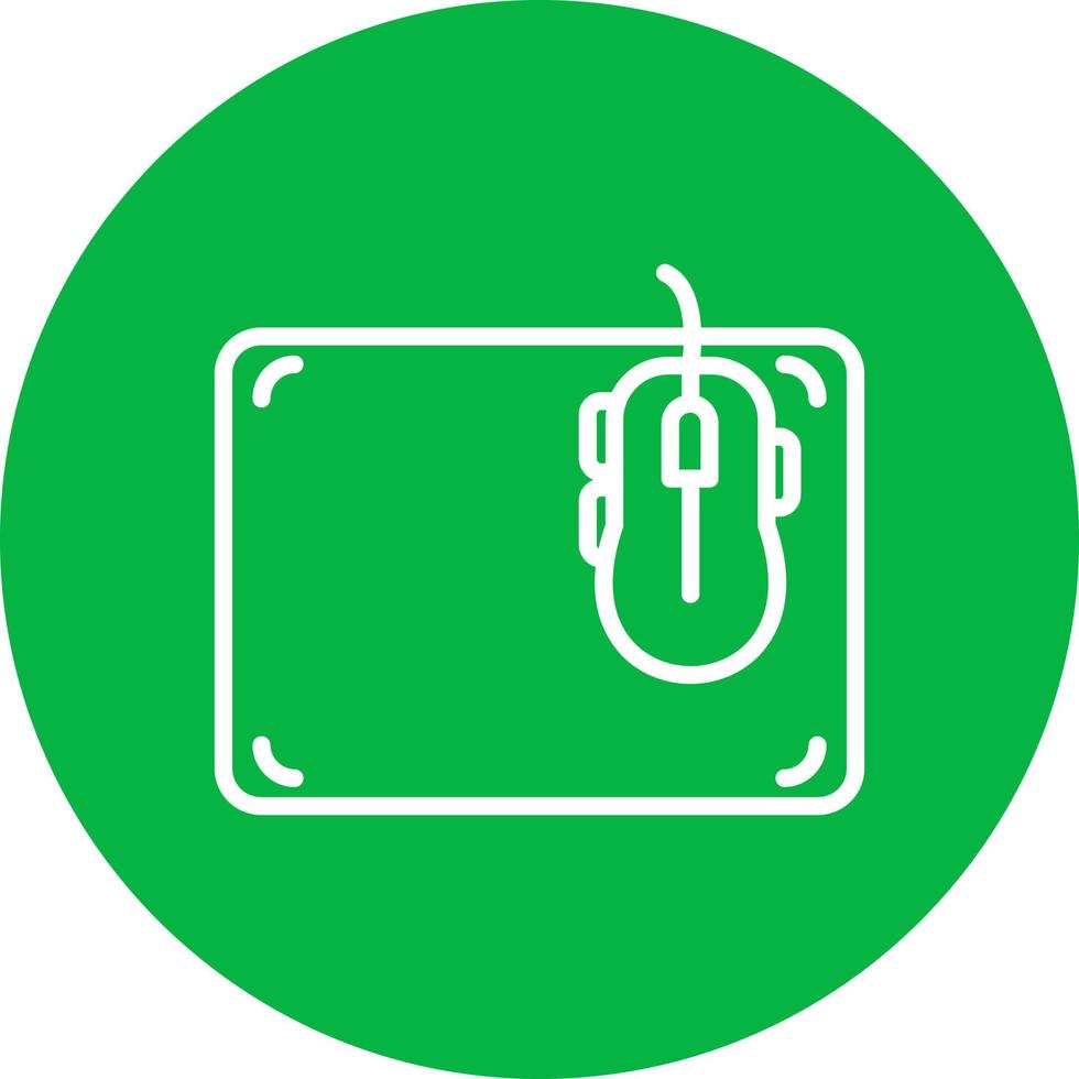 Mouse Pad Vector Icon