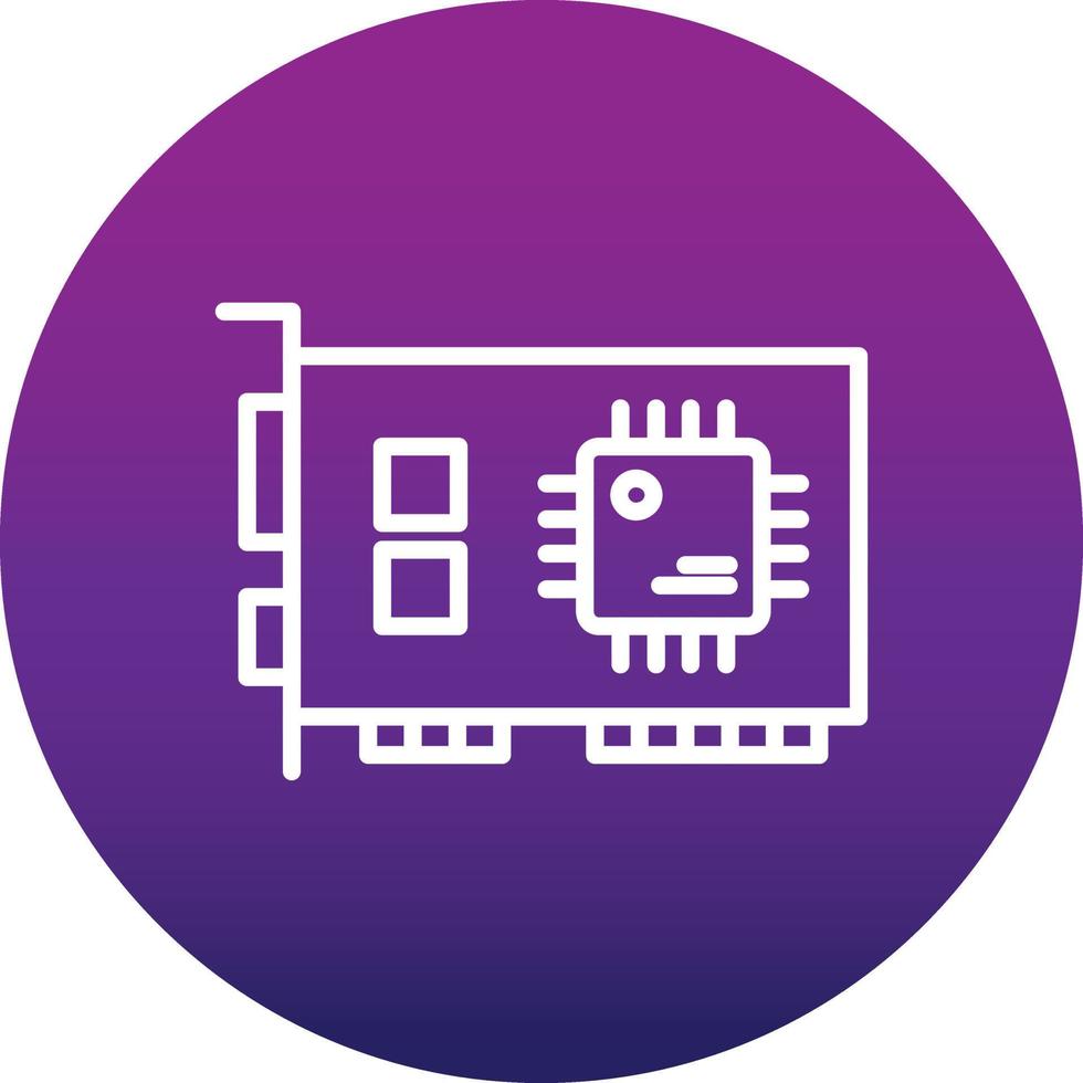 Network Interface Card Vector Icon