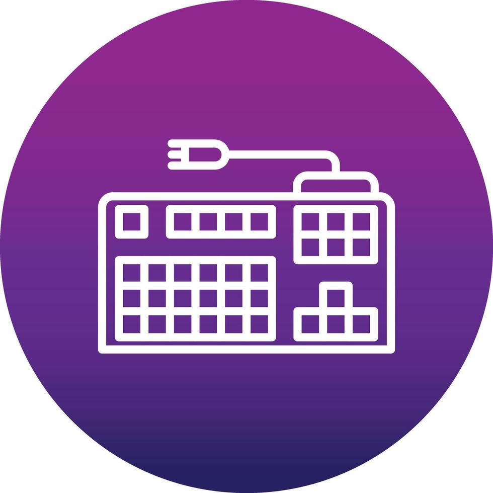 Keyboard Vector Icon 15998230 Vector Art at Vecteezy