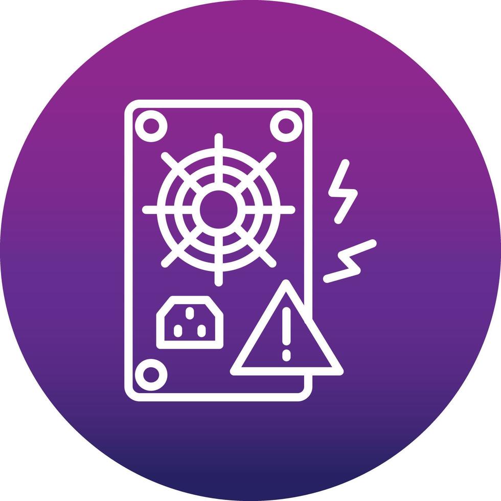 Short Circuit Vector Icon