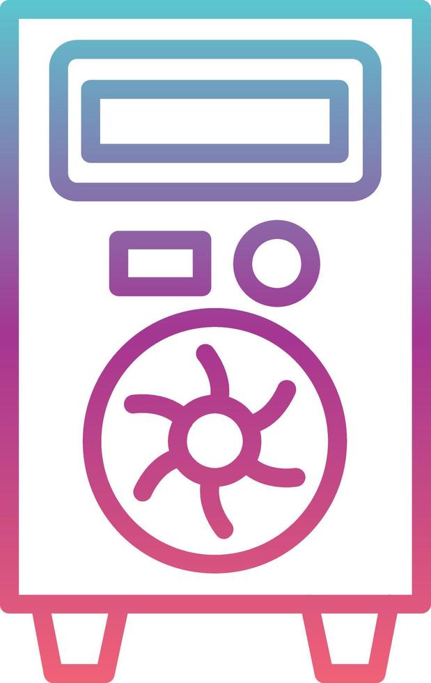 Pc Tower Vector Icon