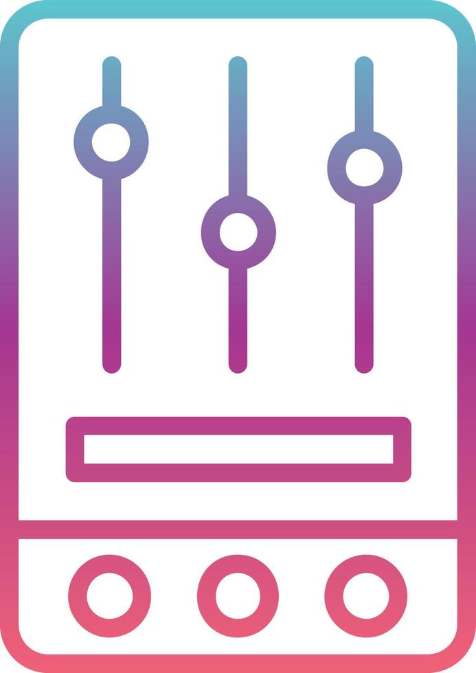 Rgb light Control Vector Icon