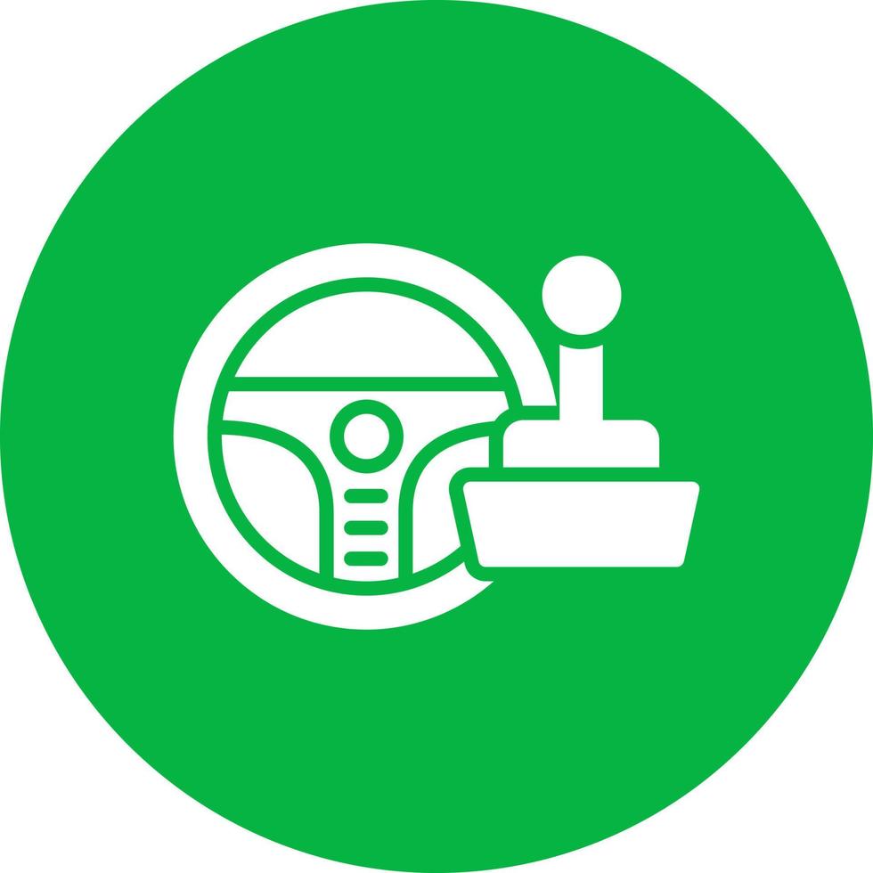 Steering Wheel Vector Icon