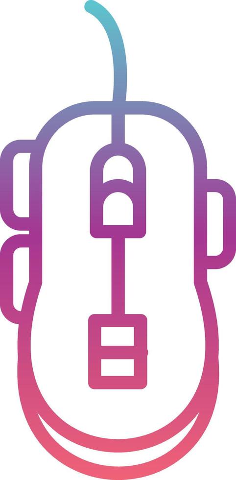 Gaming Mouse Vector Icon