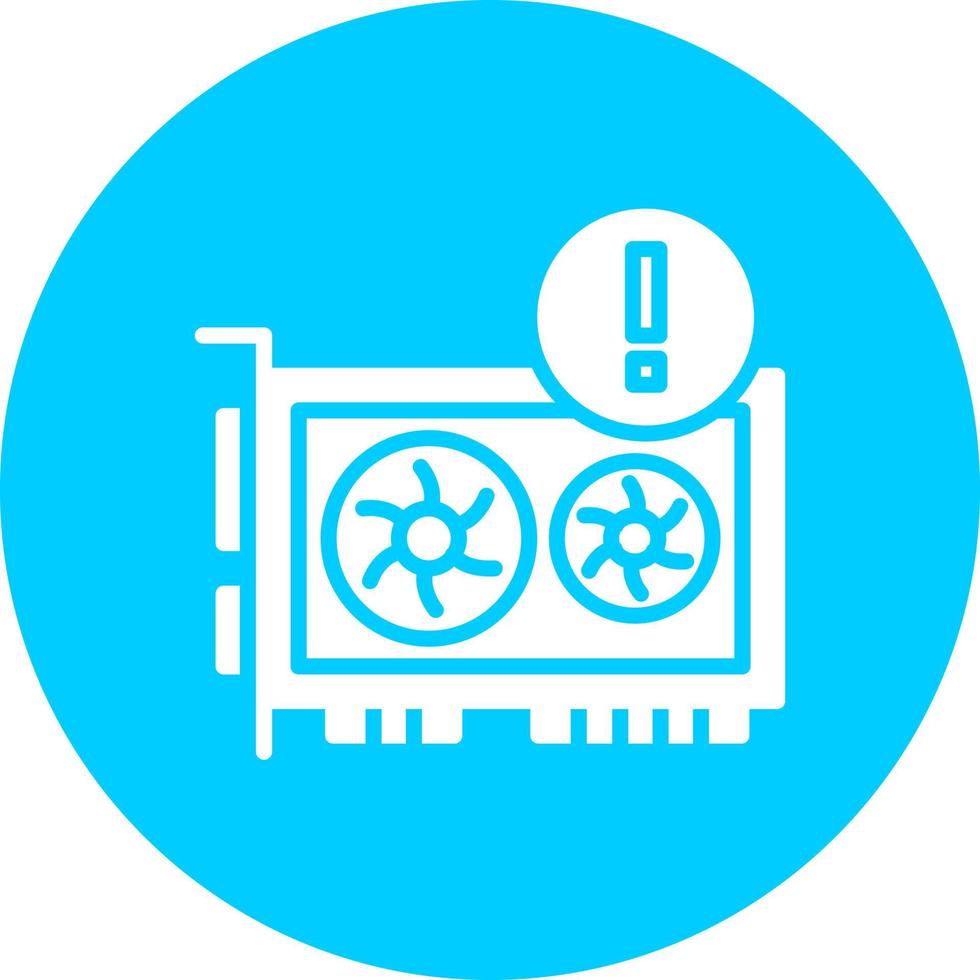 Gpu Error Vector Icon
