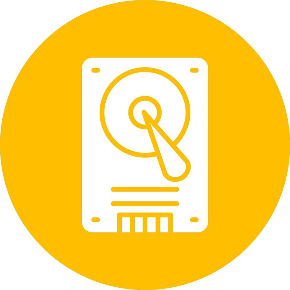 Hard Disk Vector Icon