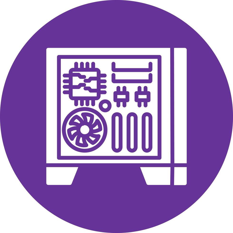 Gaming PC Vector Icon