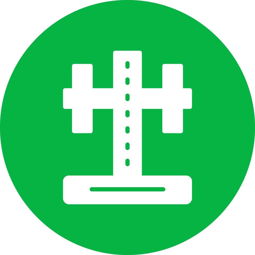 LCD Stand Vector Icon