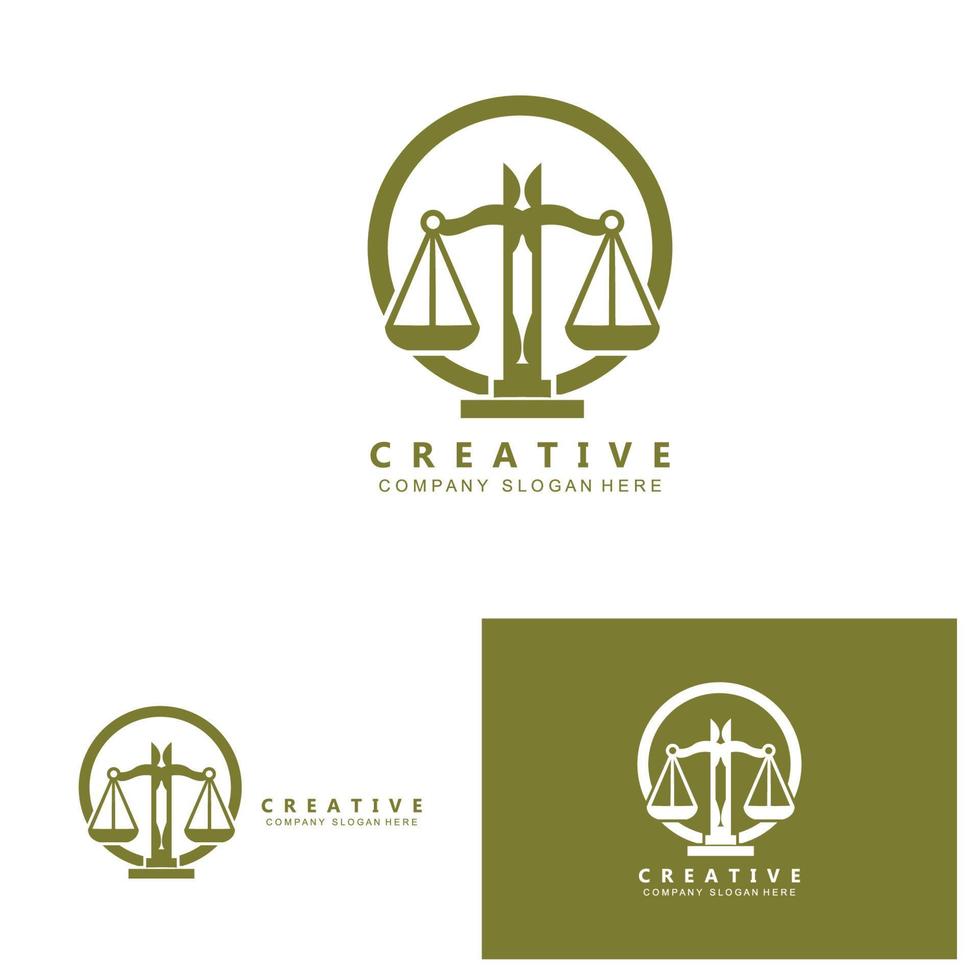 Law Logo, Scales Justice Vector, Design For Pawnshop Brands, Law, Attorney, Financial Institutions vector