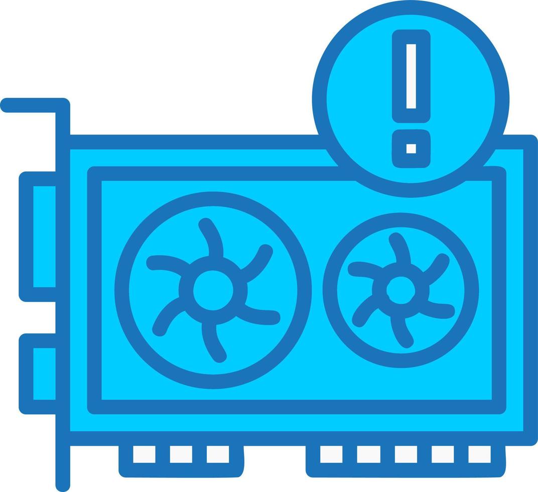 Gpu Error Vector Icon