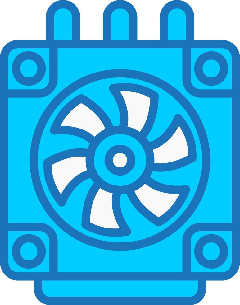 Heatsink Vector Icon