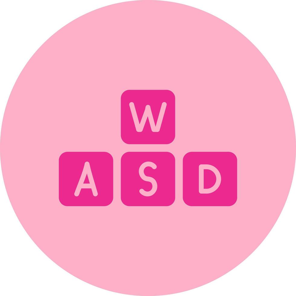 Wasd Vector Icon