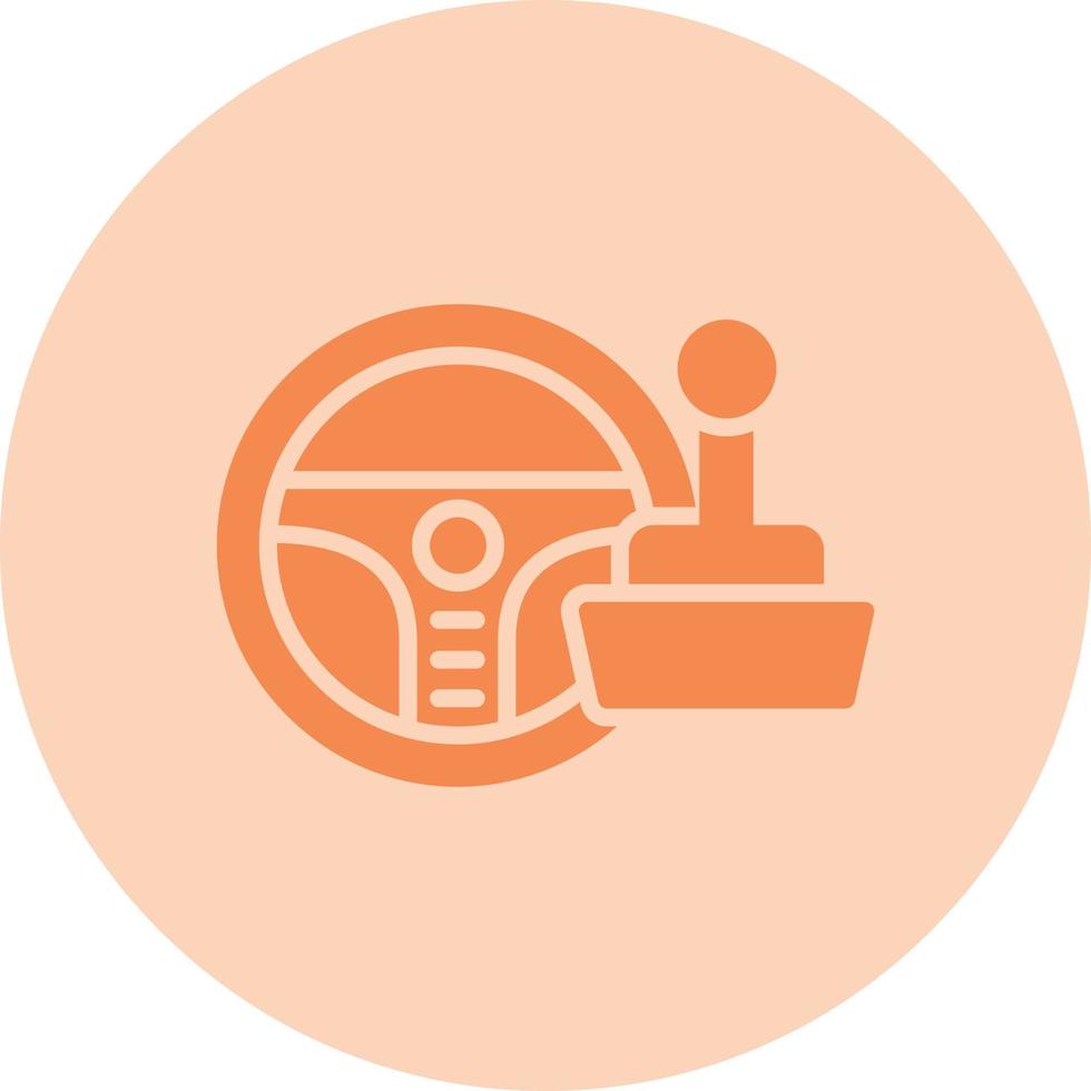 Steering Wheel Vector Icon