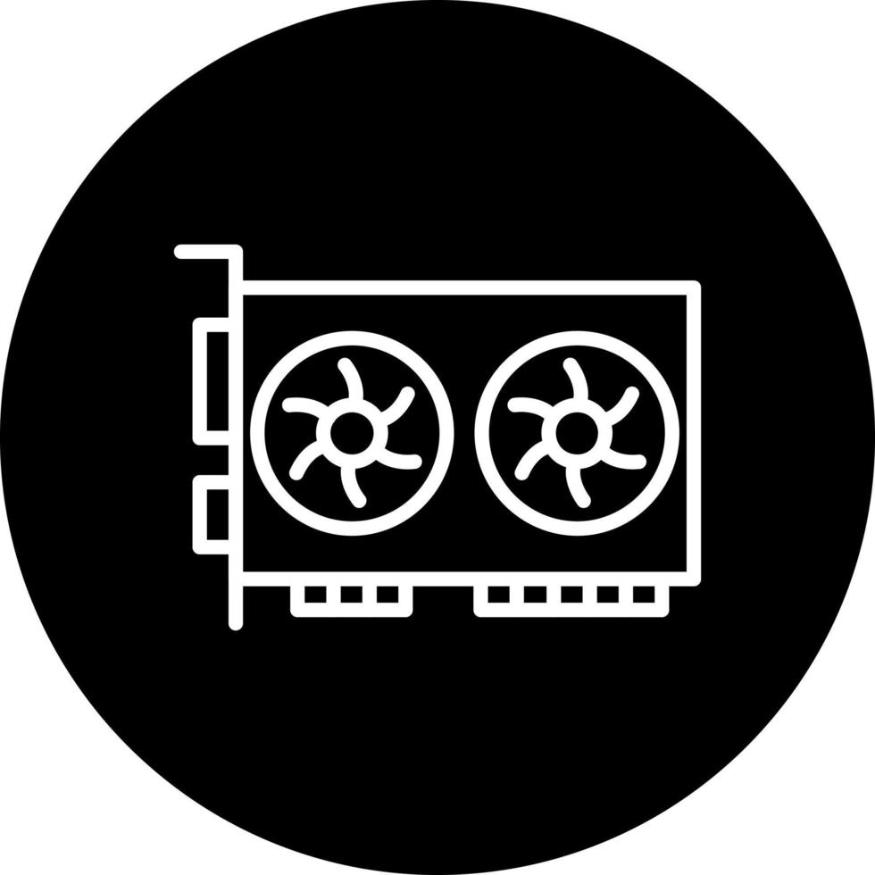 Graphic Card Vector Icon