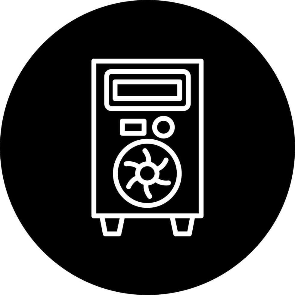 Pc Tower Vector Icon