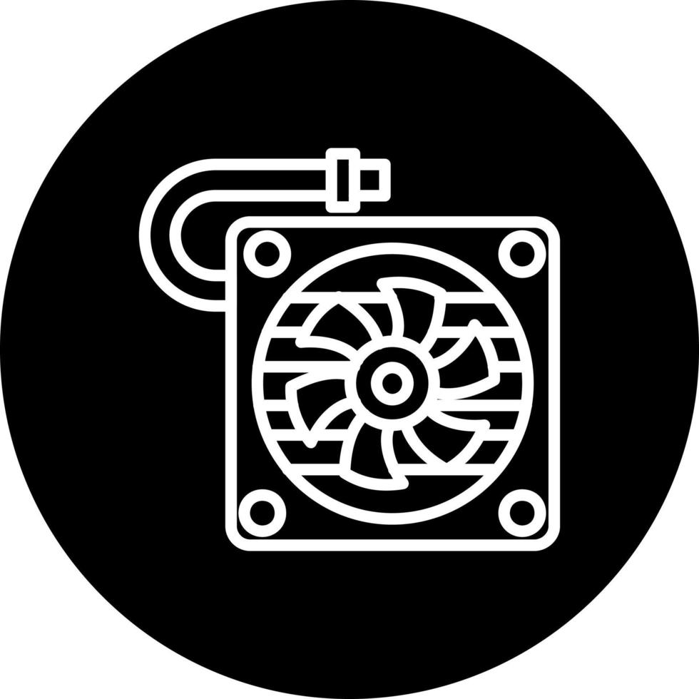 Cooling Fan Vector Icon