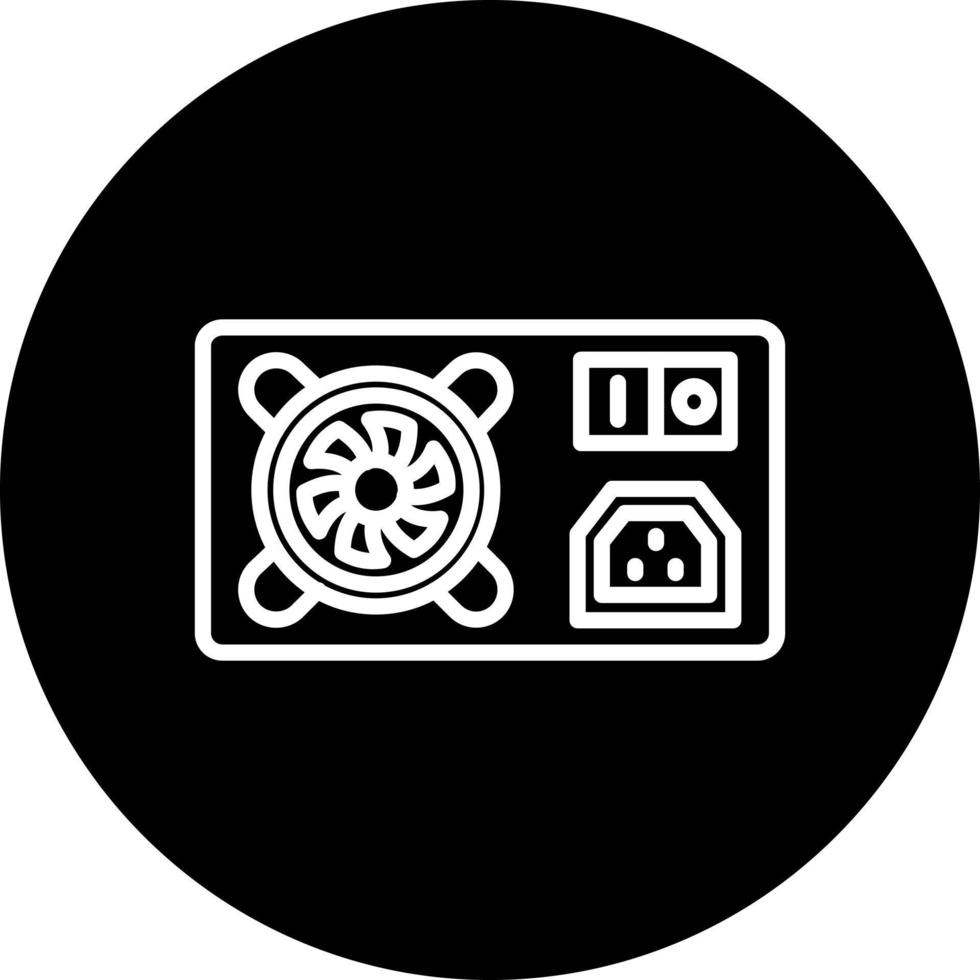 Gaming Power Supply Vector Icon