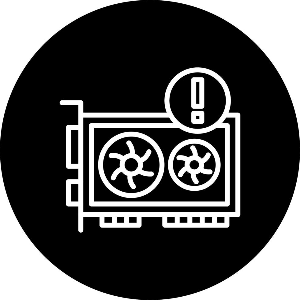 Gpu Error Vector Icon