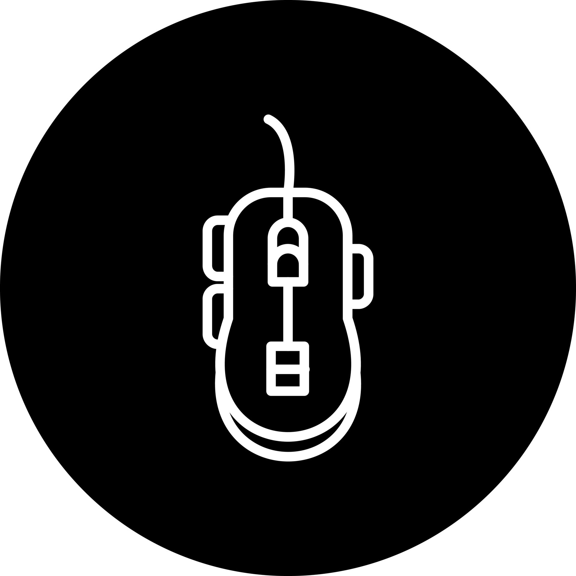 Gaming Mouse Vector Icon 15999235 Vector Art at Vecteezy