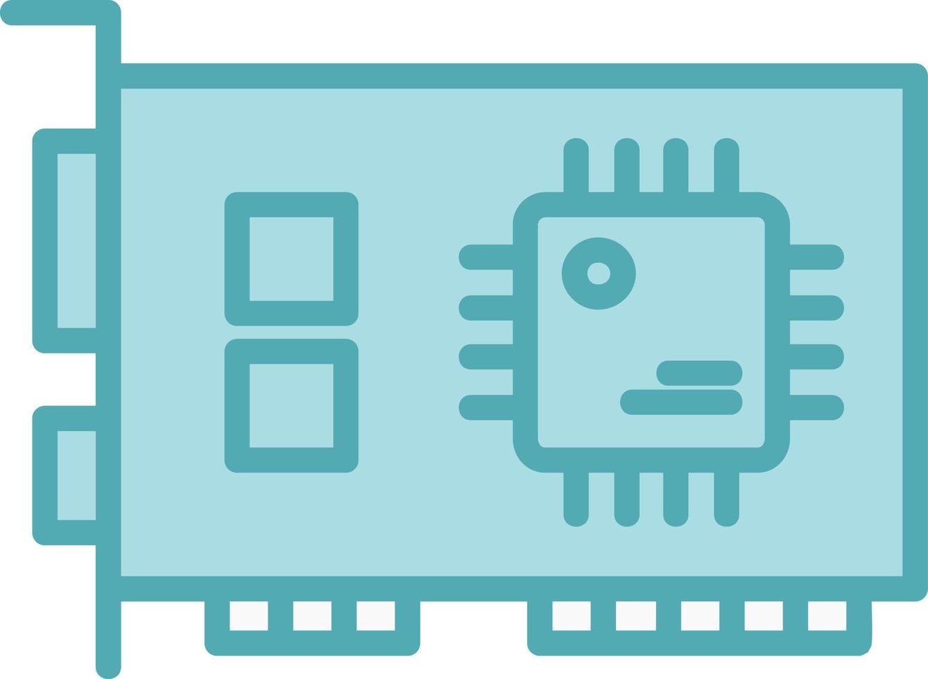 Network Interface Card Vector Icon