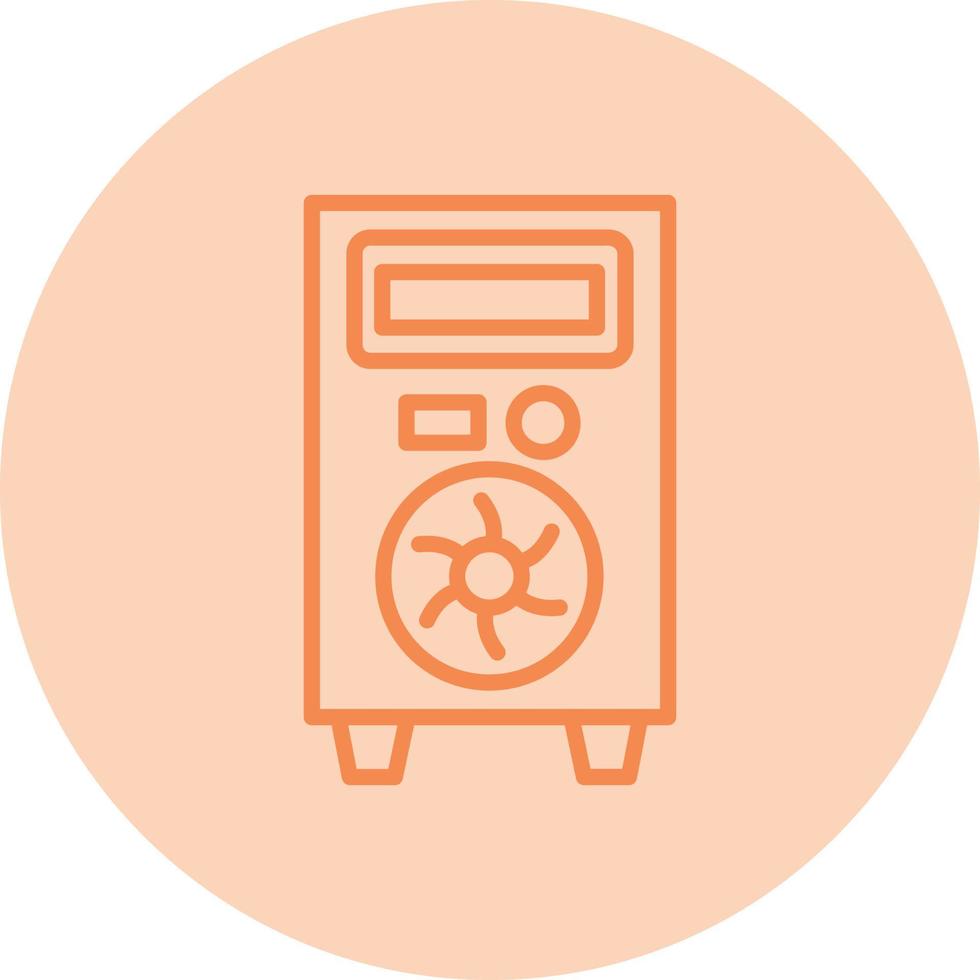 Pc Tower Vector Icon