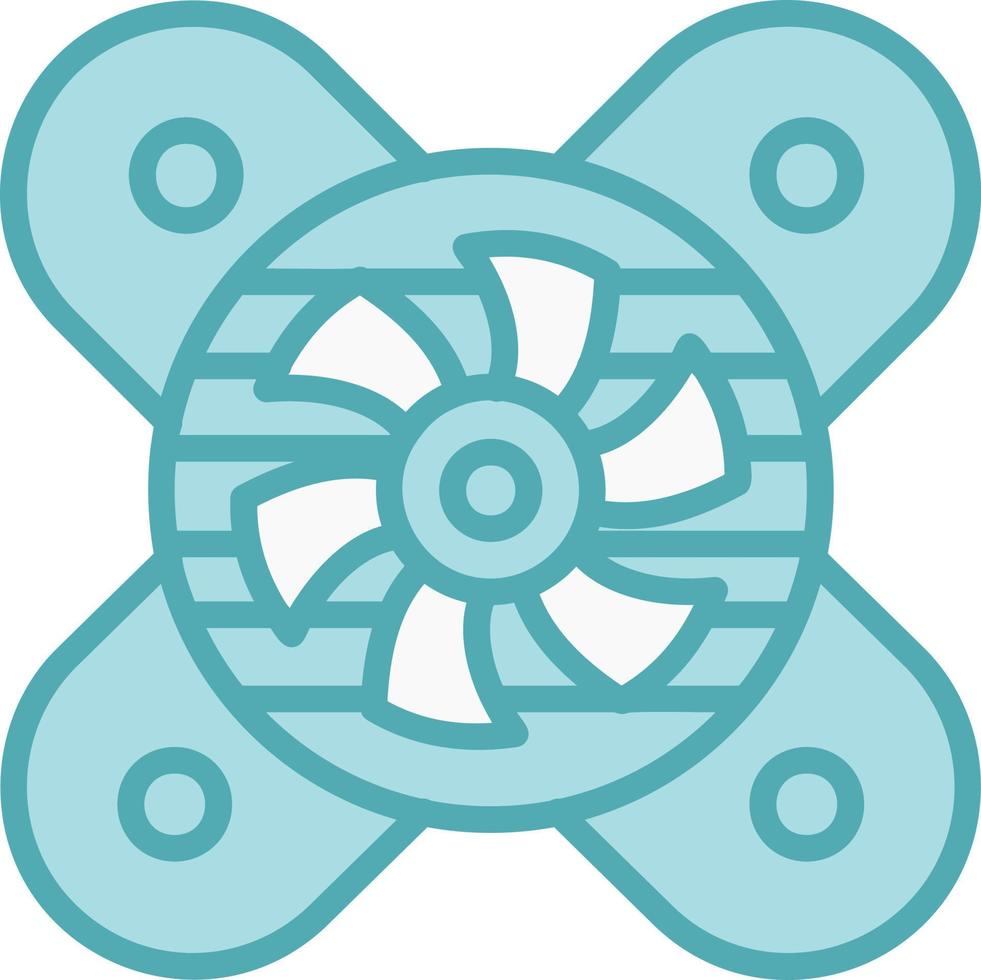 Cooling Fan Vector Icon