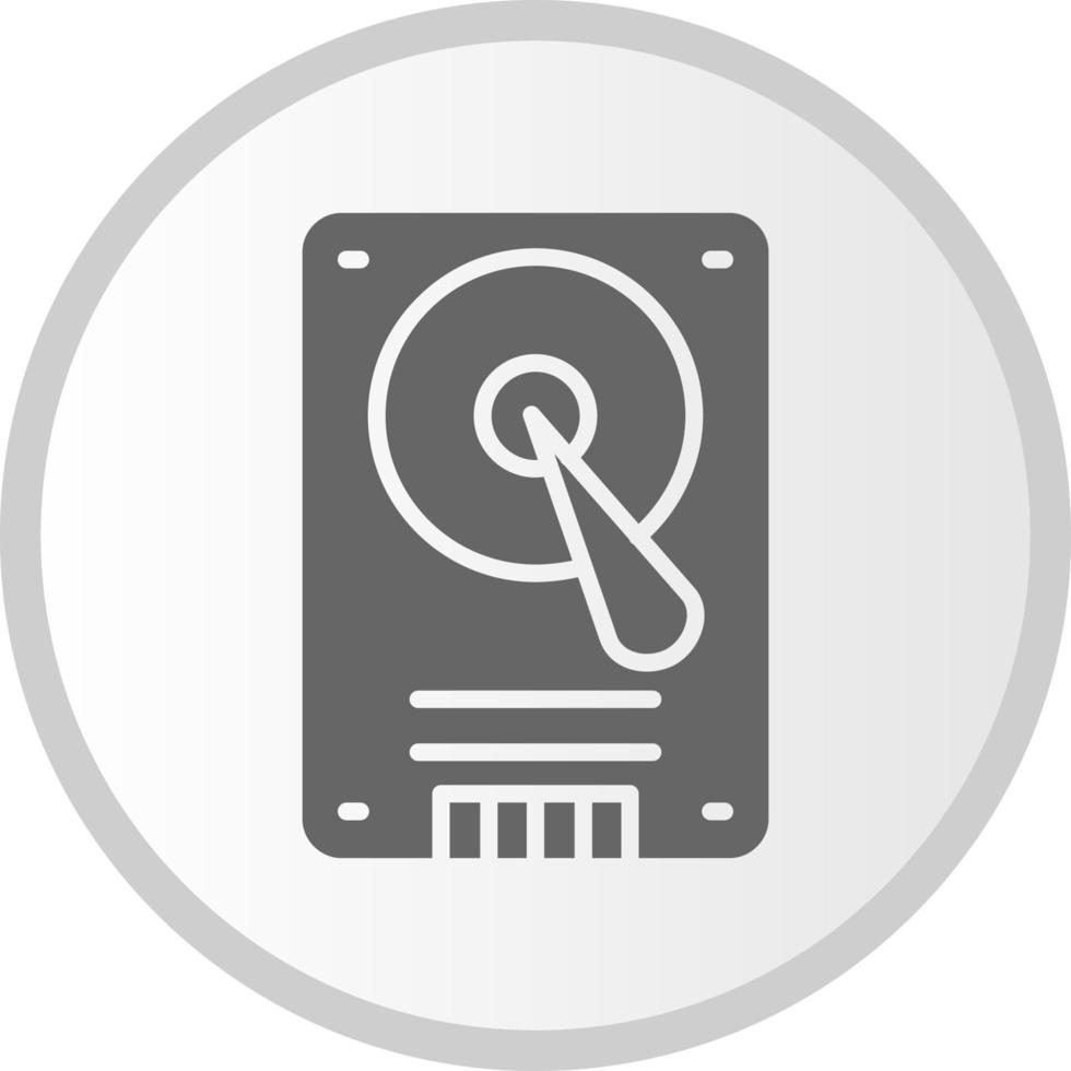 Hard Disk Vector Icon