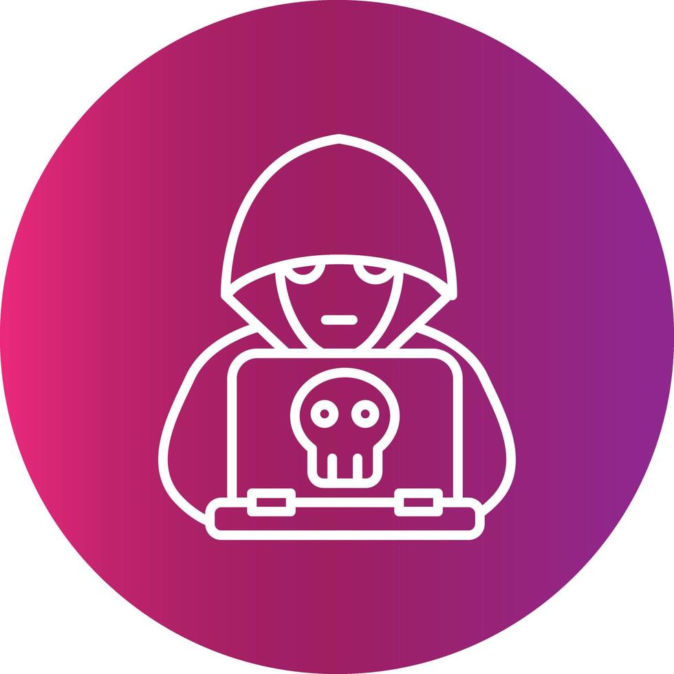 Hacker Creative Icon vector