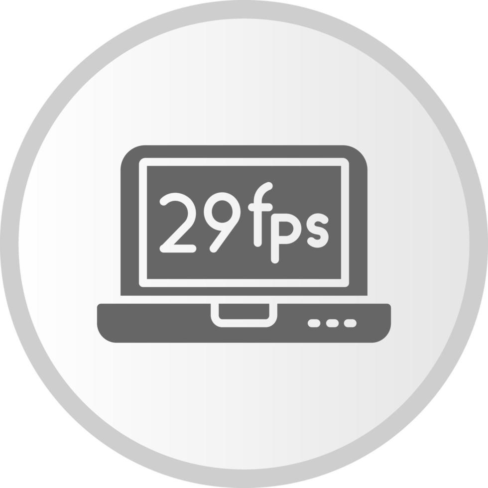 Frames Per Second Vector Icon