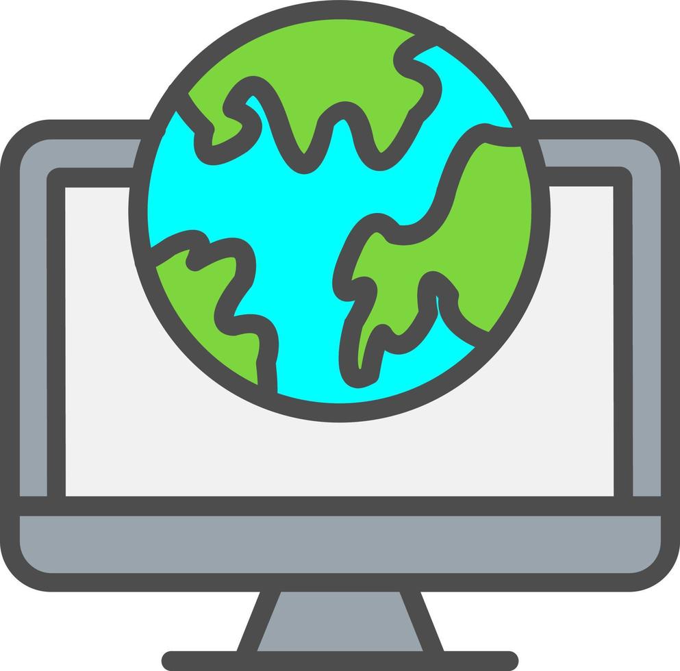 World Map Vector Icon