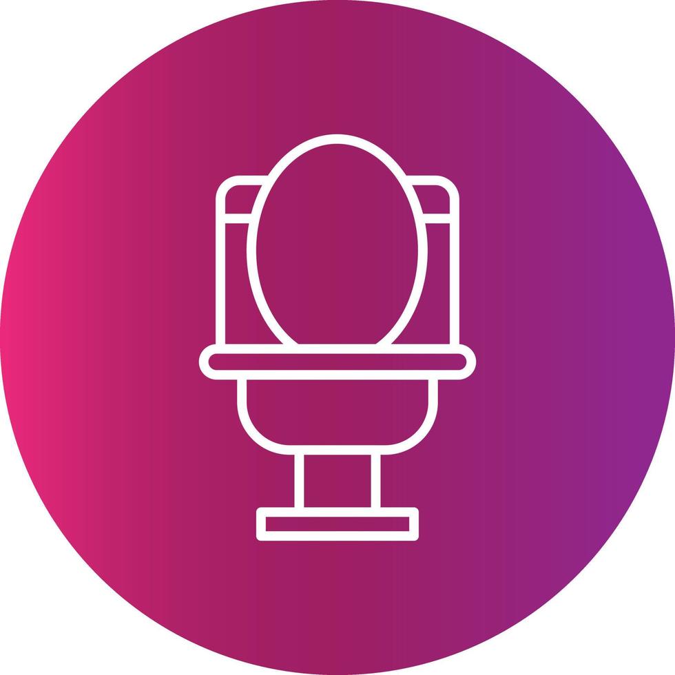 wc icono creativo vector