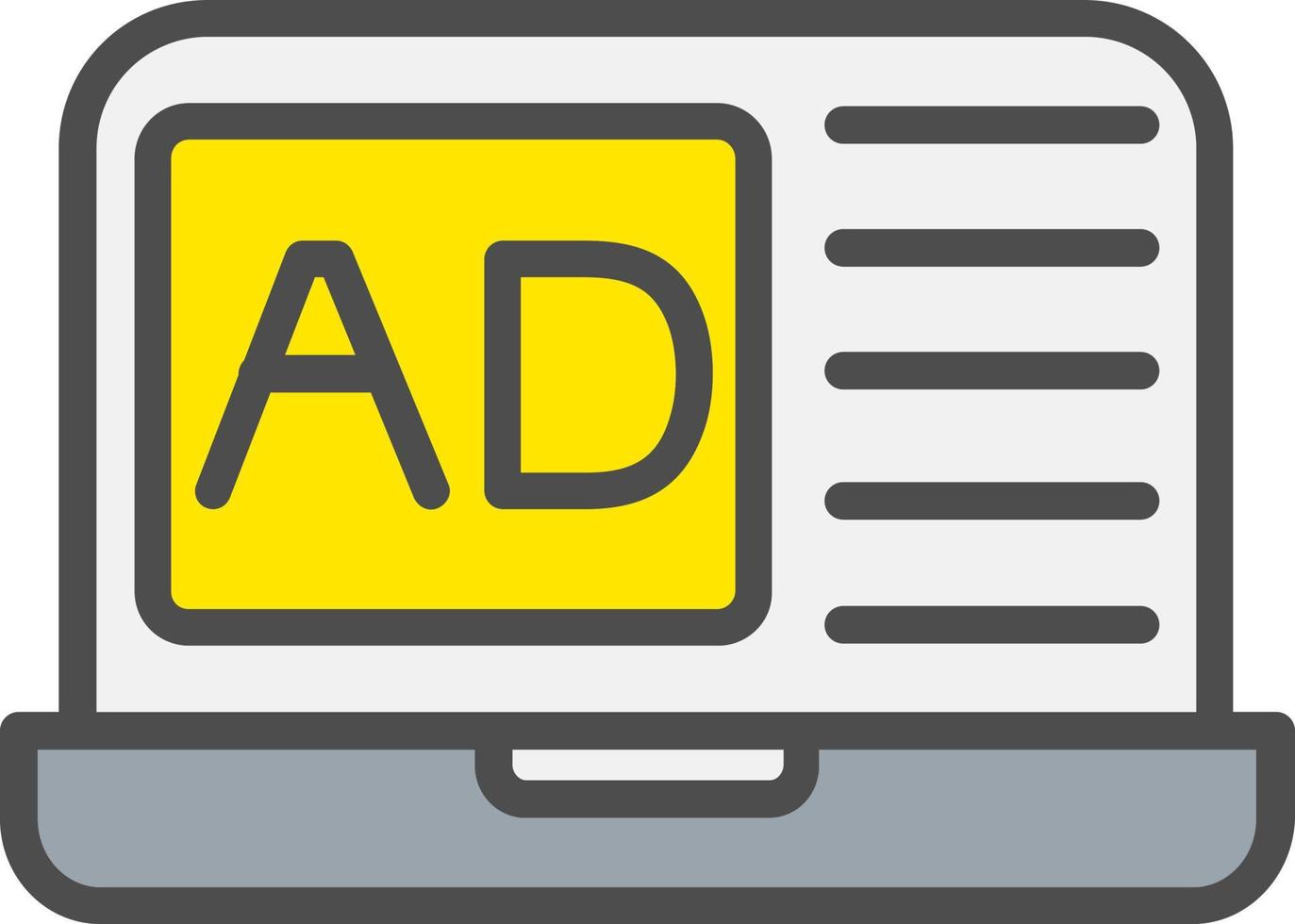 Advertising Vector Icon