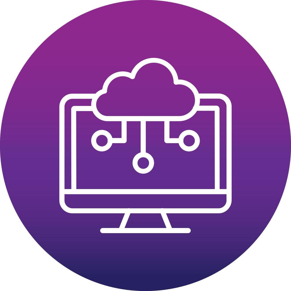 Computing Cloud Vector Icon 16000352 Vector Art at Vecteezy