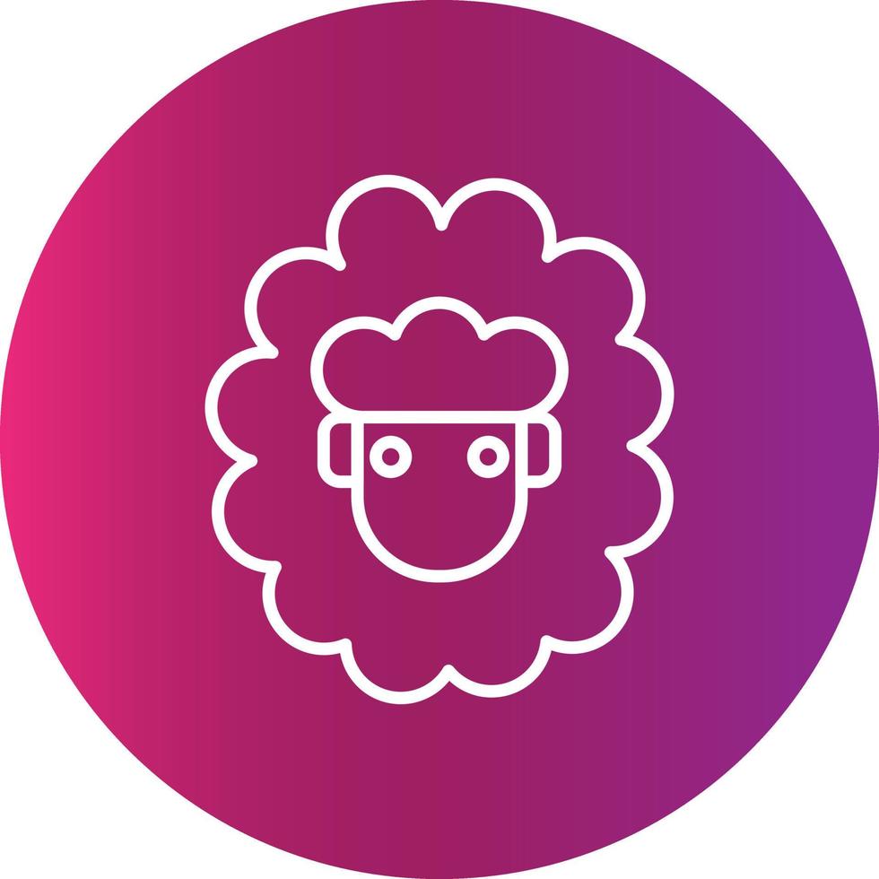 Sheep Creative Icon vector