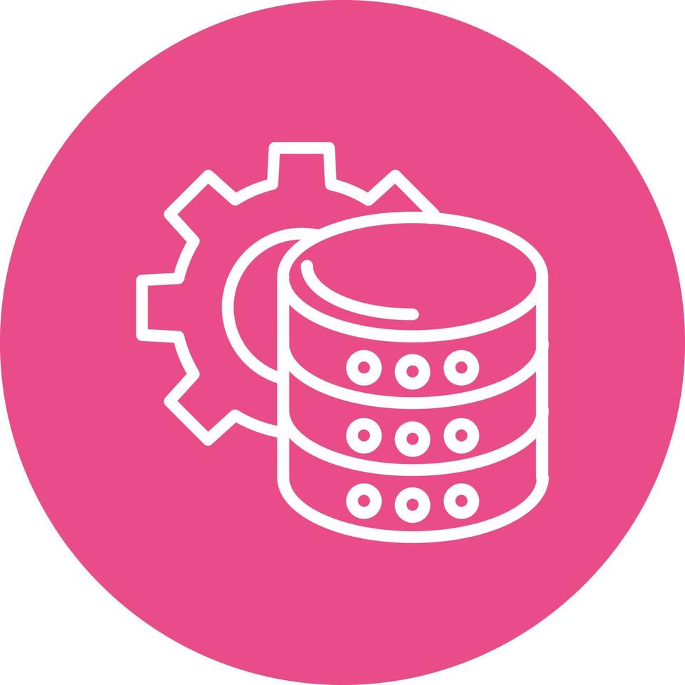 Data Management Vector Icon
