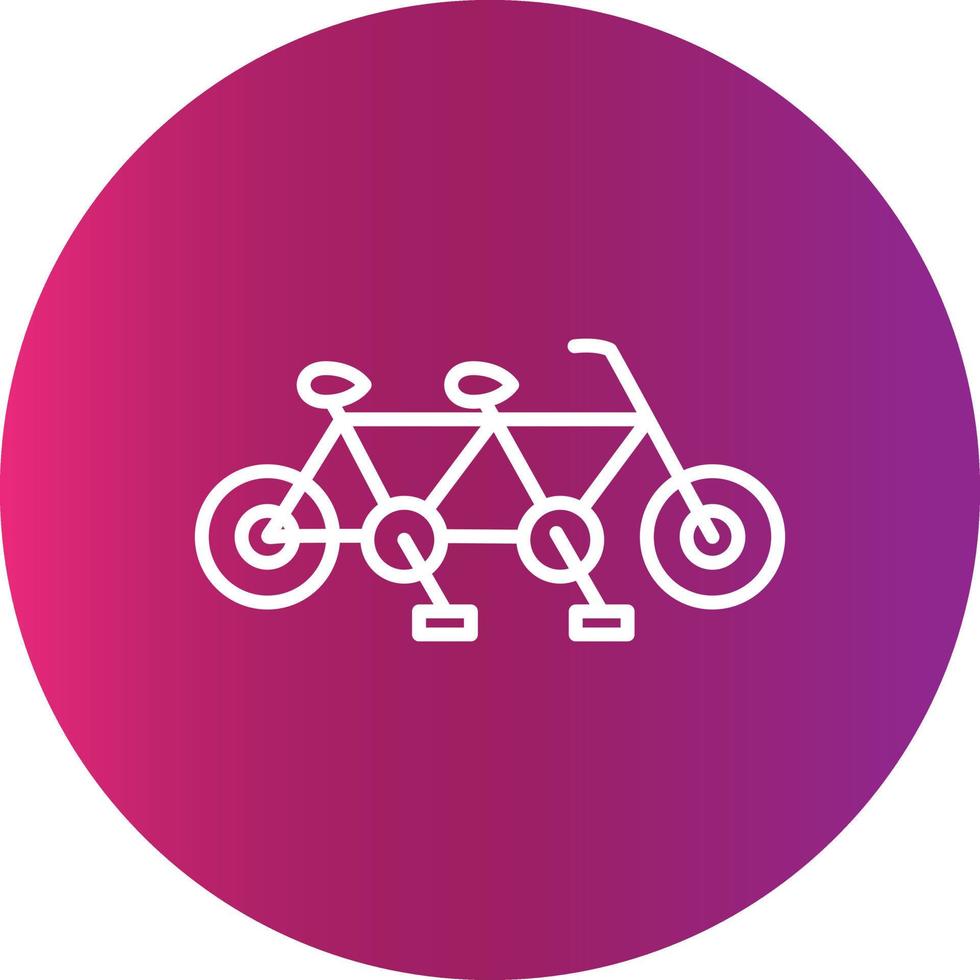 Tandem Creative Icon vector