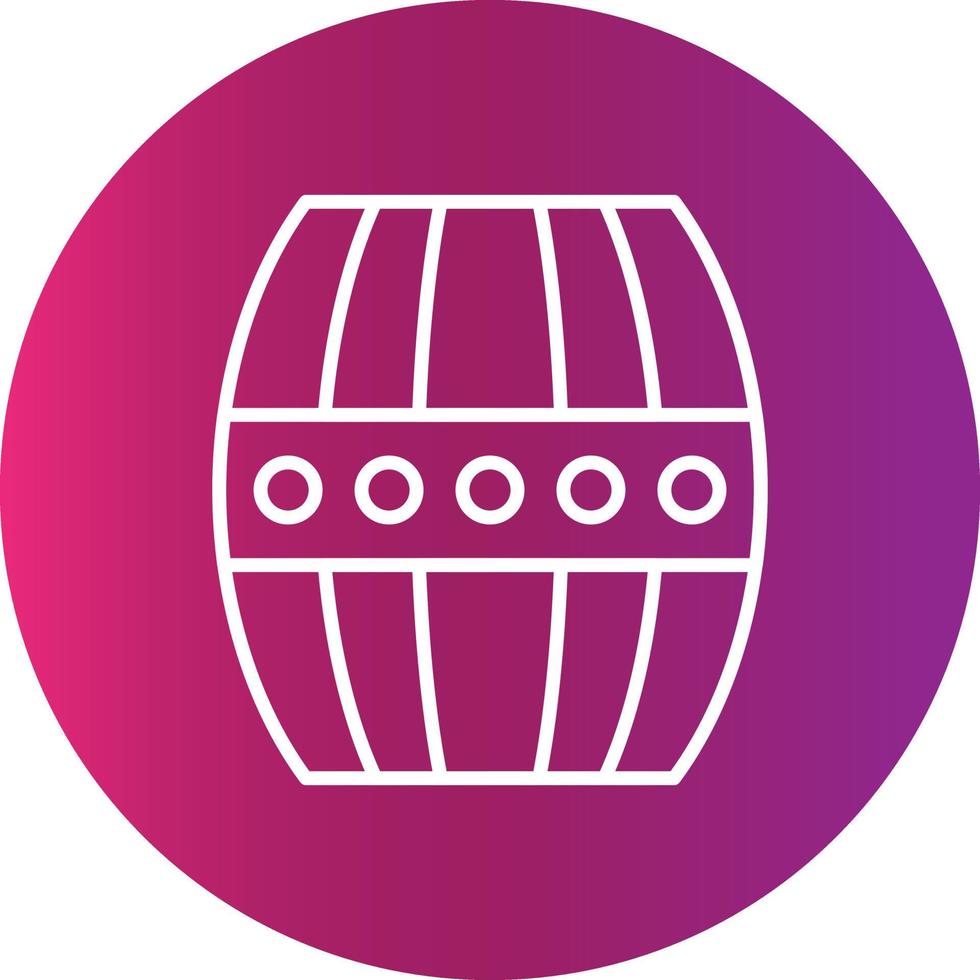 Barrel  Creative Icon vector