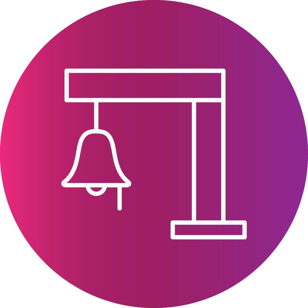 Bell  Creative Icon vector