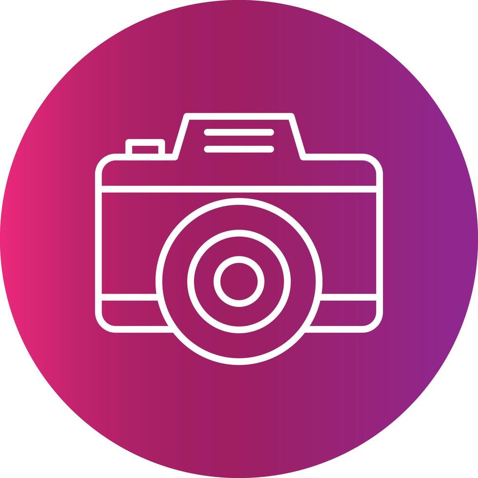 Photo Camera  Creative Icon vector