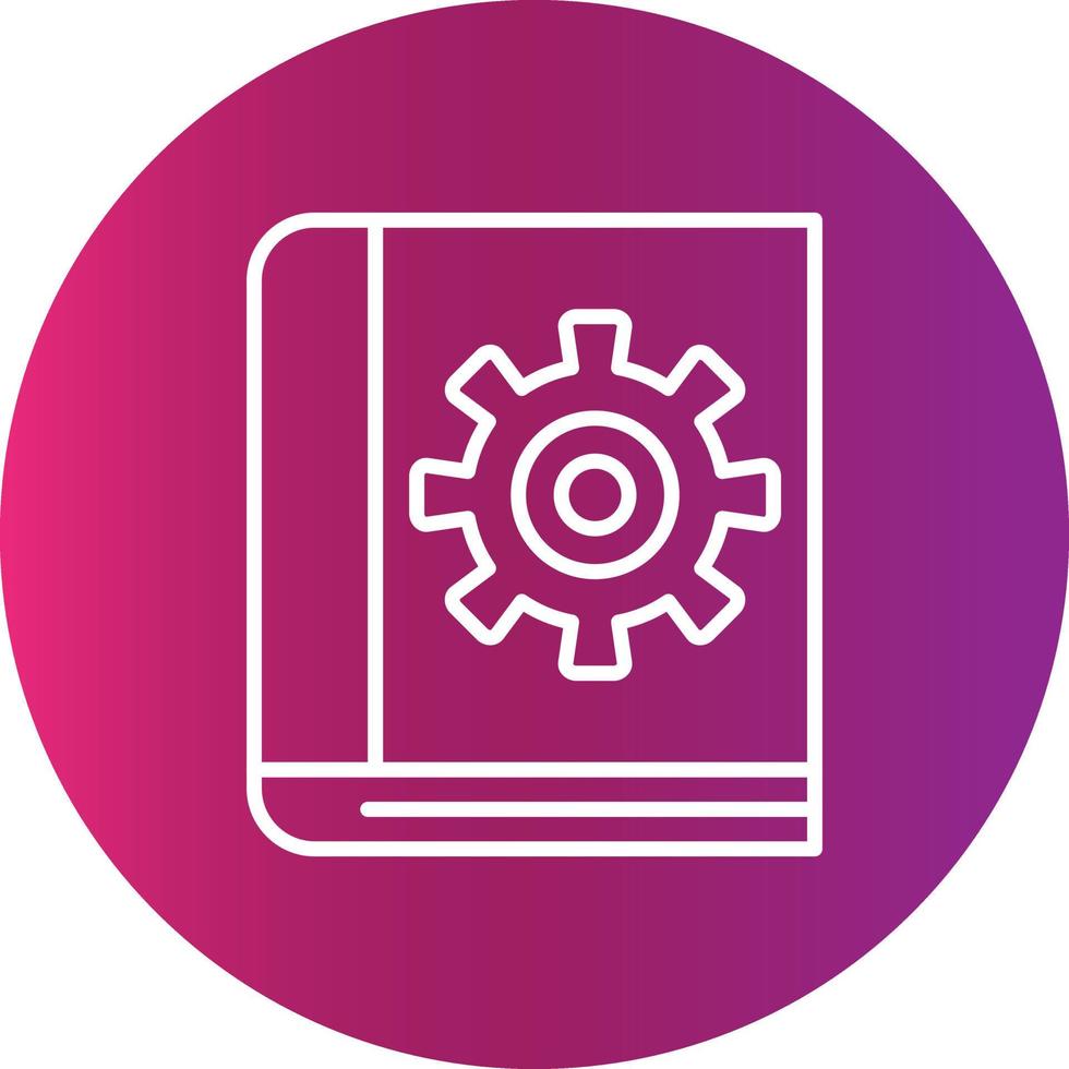 Book Creative Icon vector
