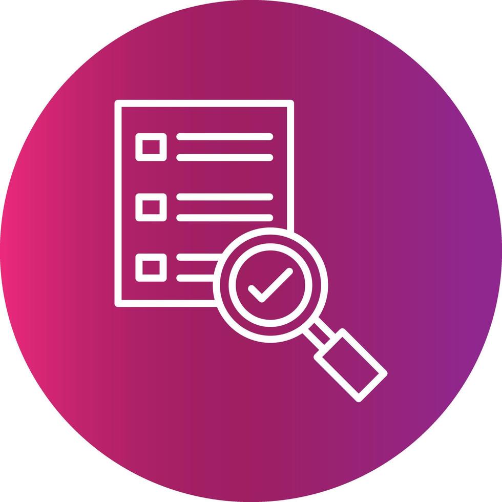 Evaluate Creative Icon vector