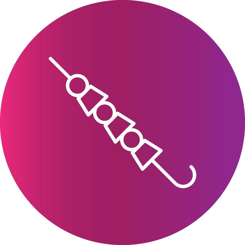 Skewer Creative Icon vector
