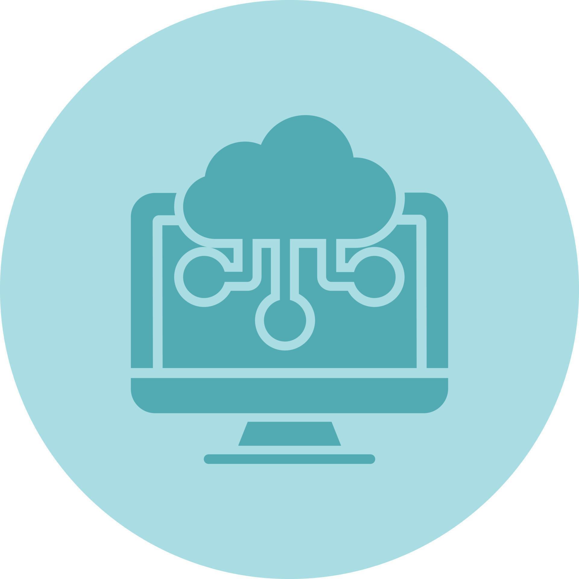 Computing Cloud Vector Icon 16001765 Vector Art at Vecteezy