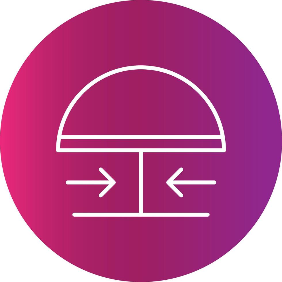 Emergency Button Creative Icon vector