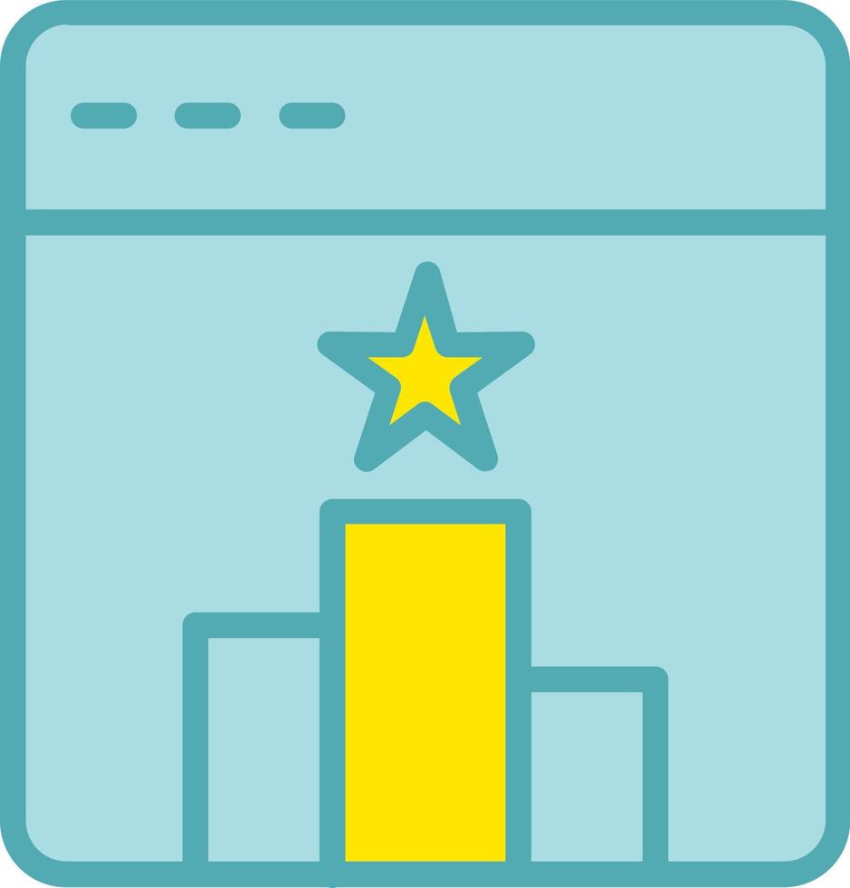 Ranking Vector Icon