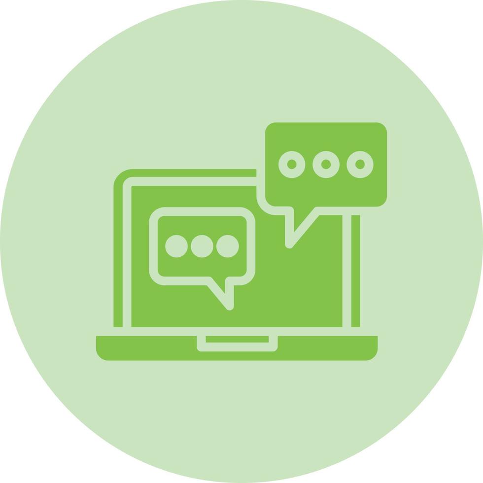 Chat Box Vector Icon